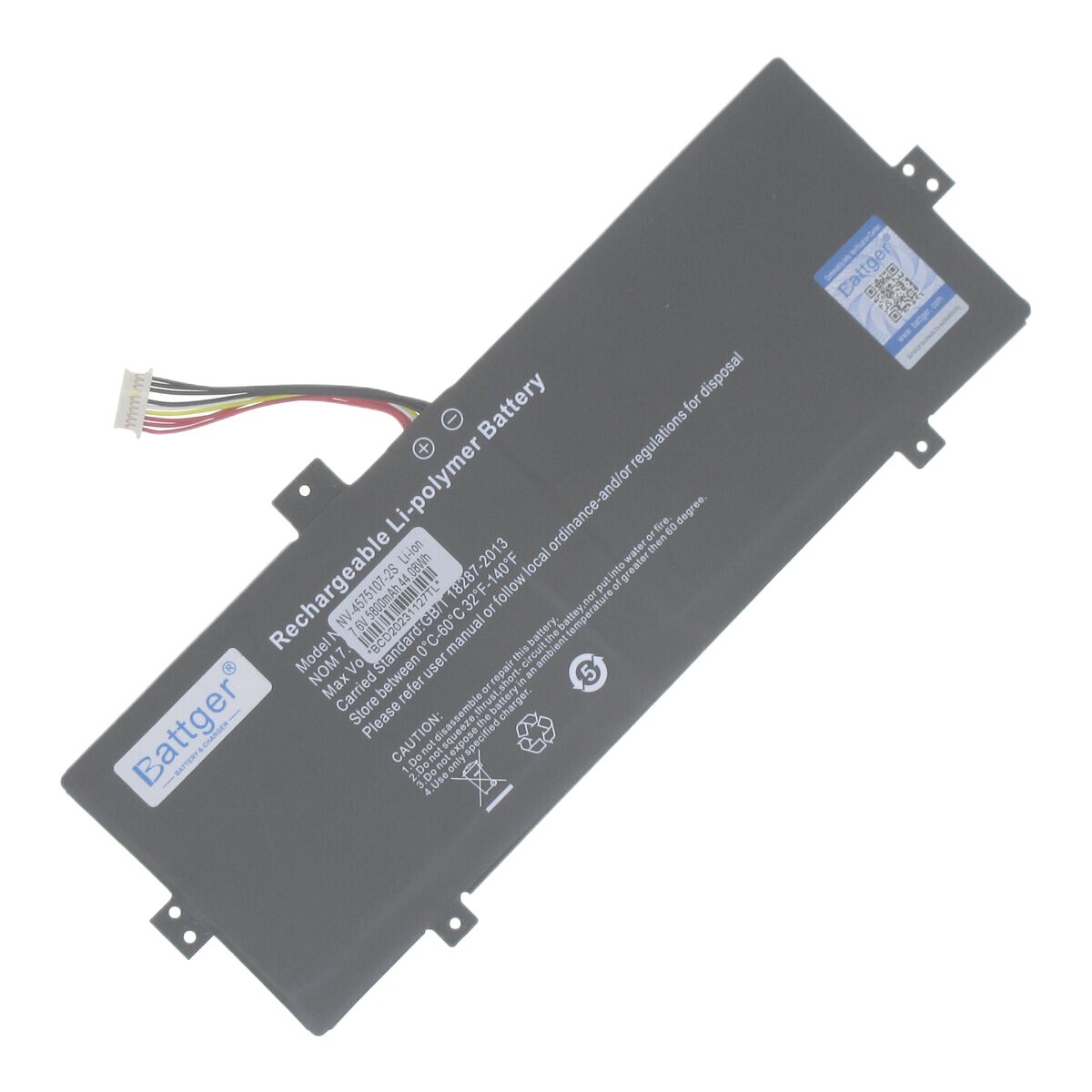 Genuine 7.6V 5800mAh 44.08Wh NV-3379107-S2 battery for Geo Geobook 120