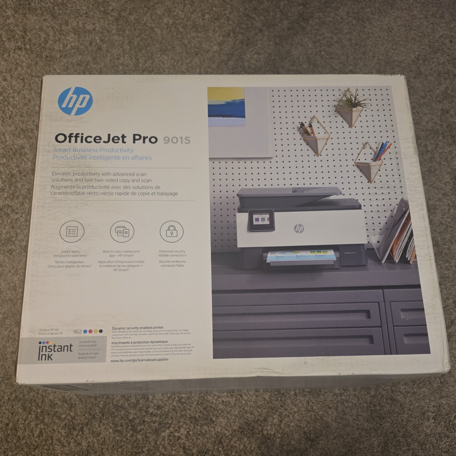 New HP OfficeJet Pro 9015 All-in-One Printer New/sealed