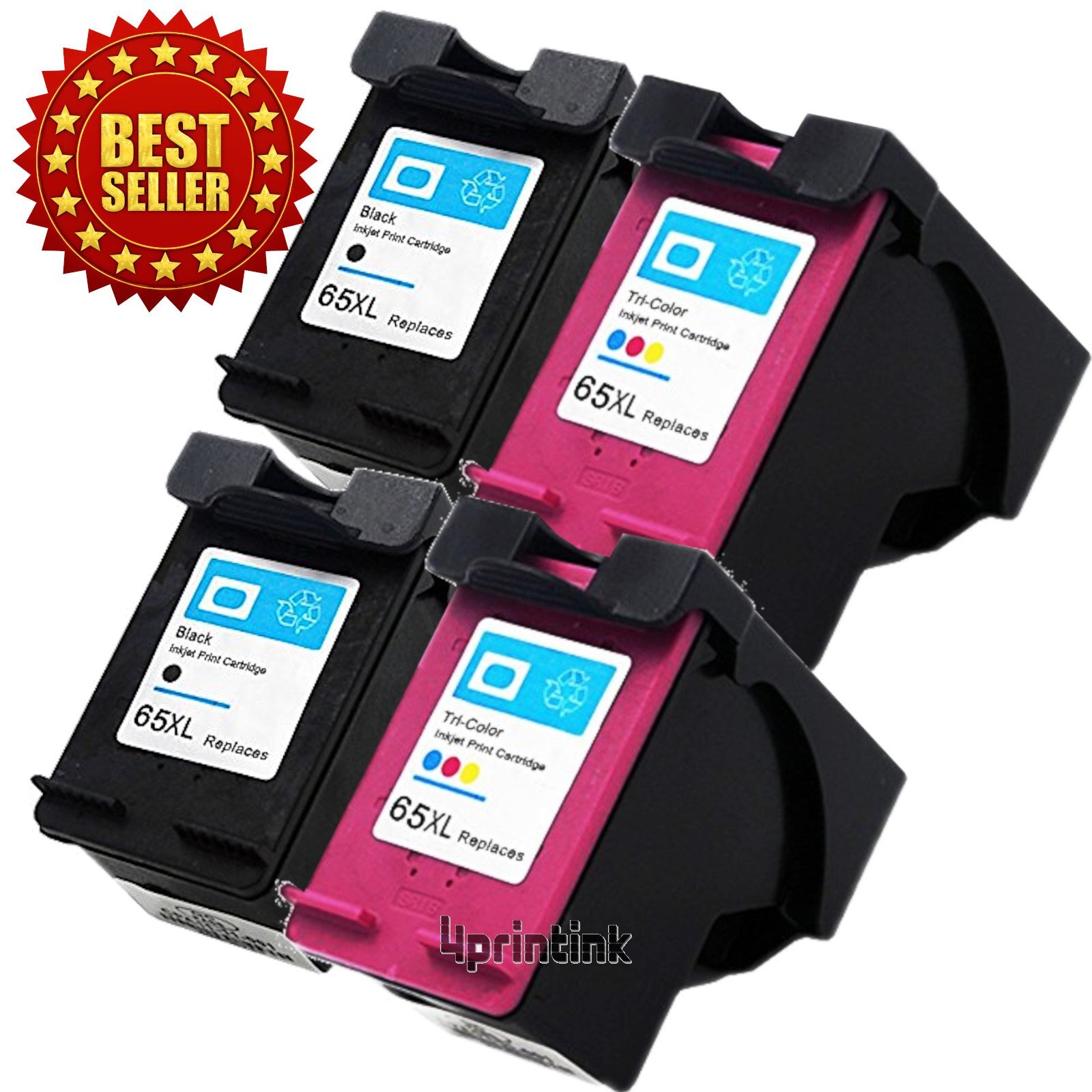 Ink Cartridge for HP 65XL 65 XL Deskjet 2622 2652 2655 3722 ENVY 5052 5055 3721