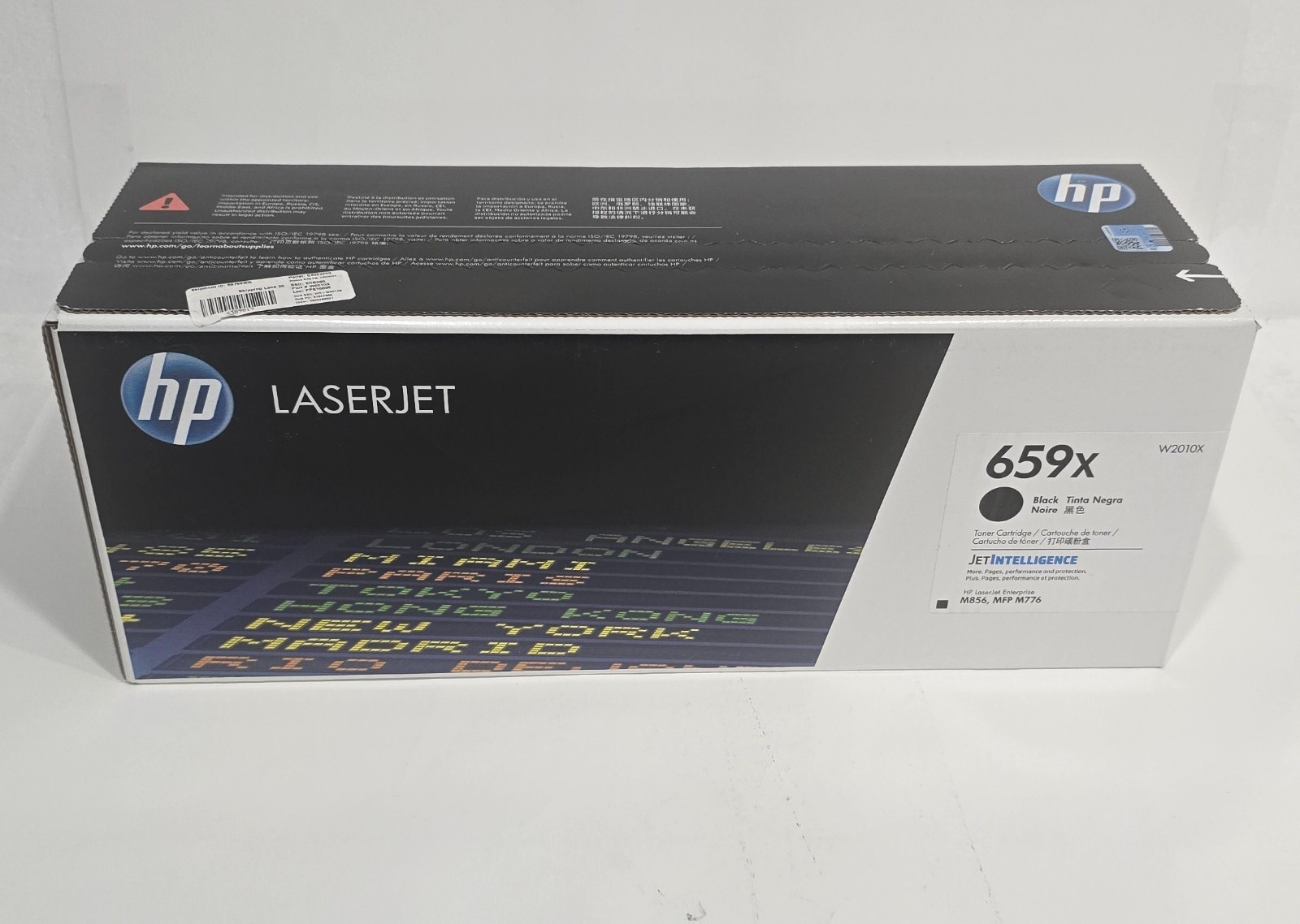 HP LaserJet 659X Black Toner Cartridge | HP W2010X | New - OEM - Sealed