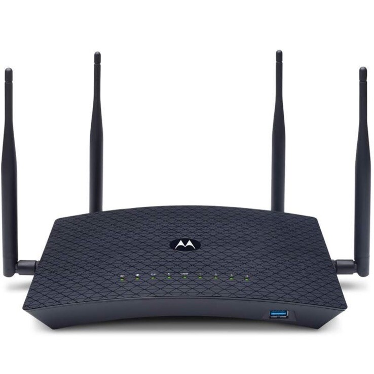 MOTOROLA AC2600 4x4 WiFi Smart Gigabit Router with Extended Range