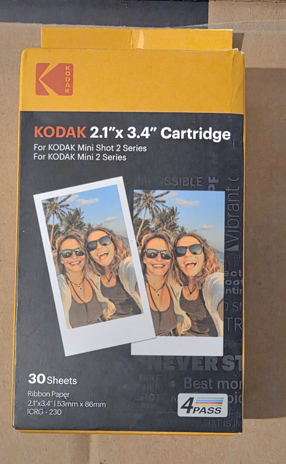 Kodak ICRG-230 Instant Cartridge Brand New Sealed 30 Count 1 Box