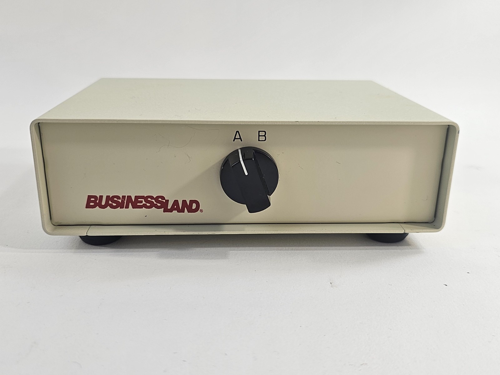 BusinessLand Manual DB-25 A/B Data Switch Box - Parallel Port Selector  - Tested