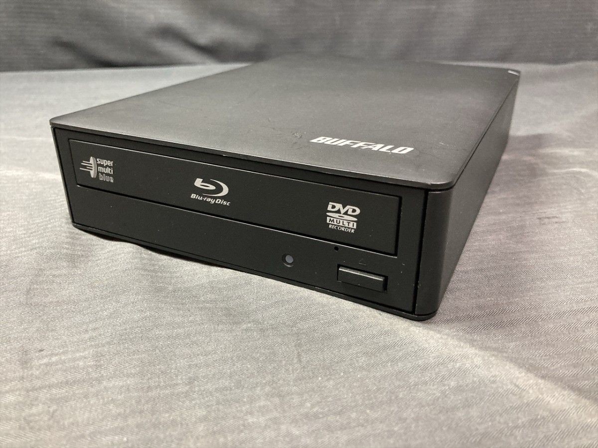 BUFFALO BRXL-16U3V USB 3.0 External Blu-ray Drive BDXL AC Adapter Tested No Box