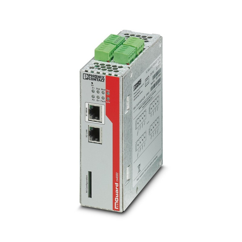 1pcs Phoenix Contact FL MGUARD RS4000 TX/TX VPN Security Router 2200515
