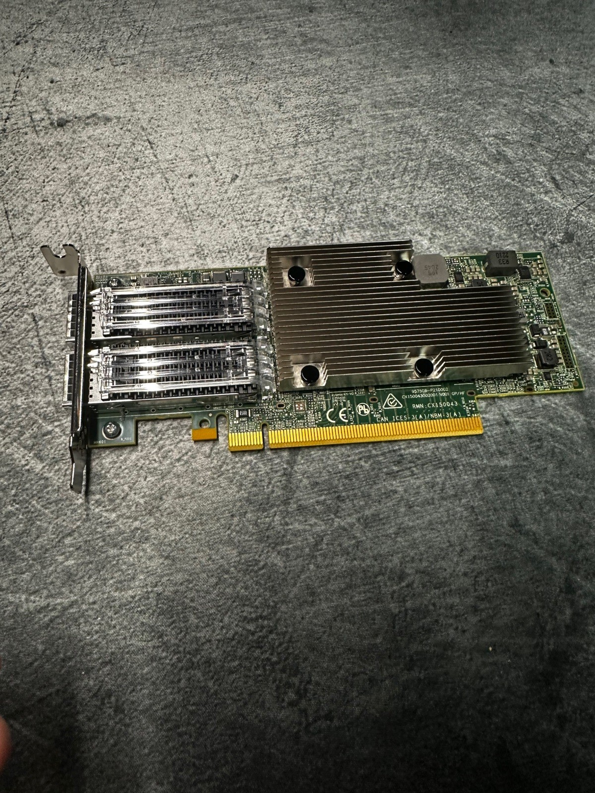 Dual 100G port NIC Broadcom BCM957508-P2100G 