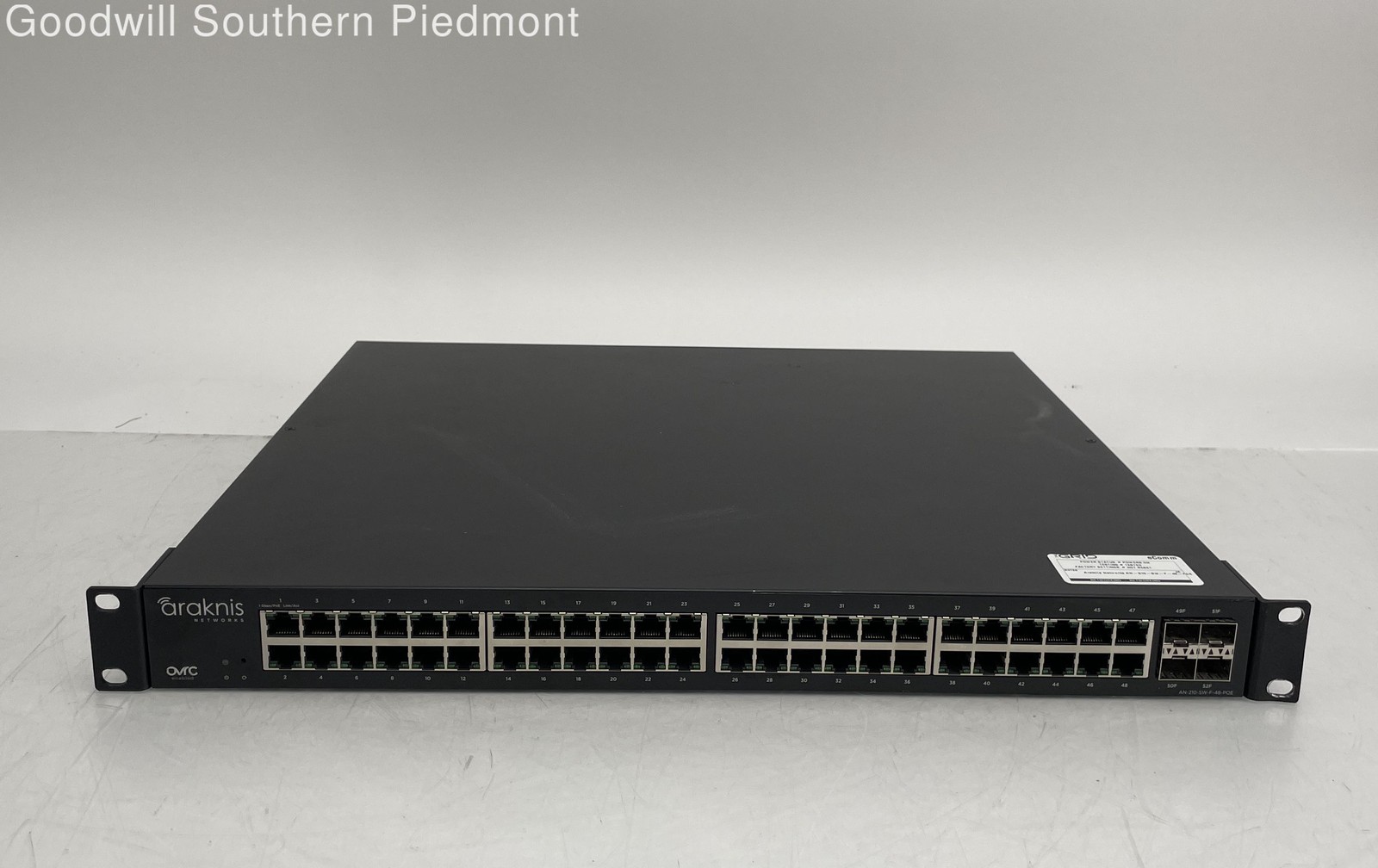 Araknis Networks AN-210-SW-F-48-POE Switch - Tested