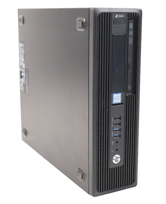 HP Z240 SFF Workstation Xeon E3-1240 v5 8GB AMD FirePro W2100 No HDD COA OS