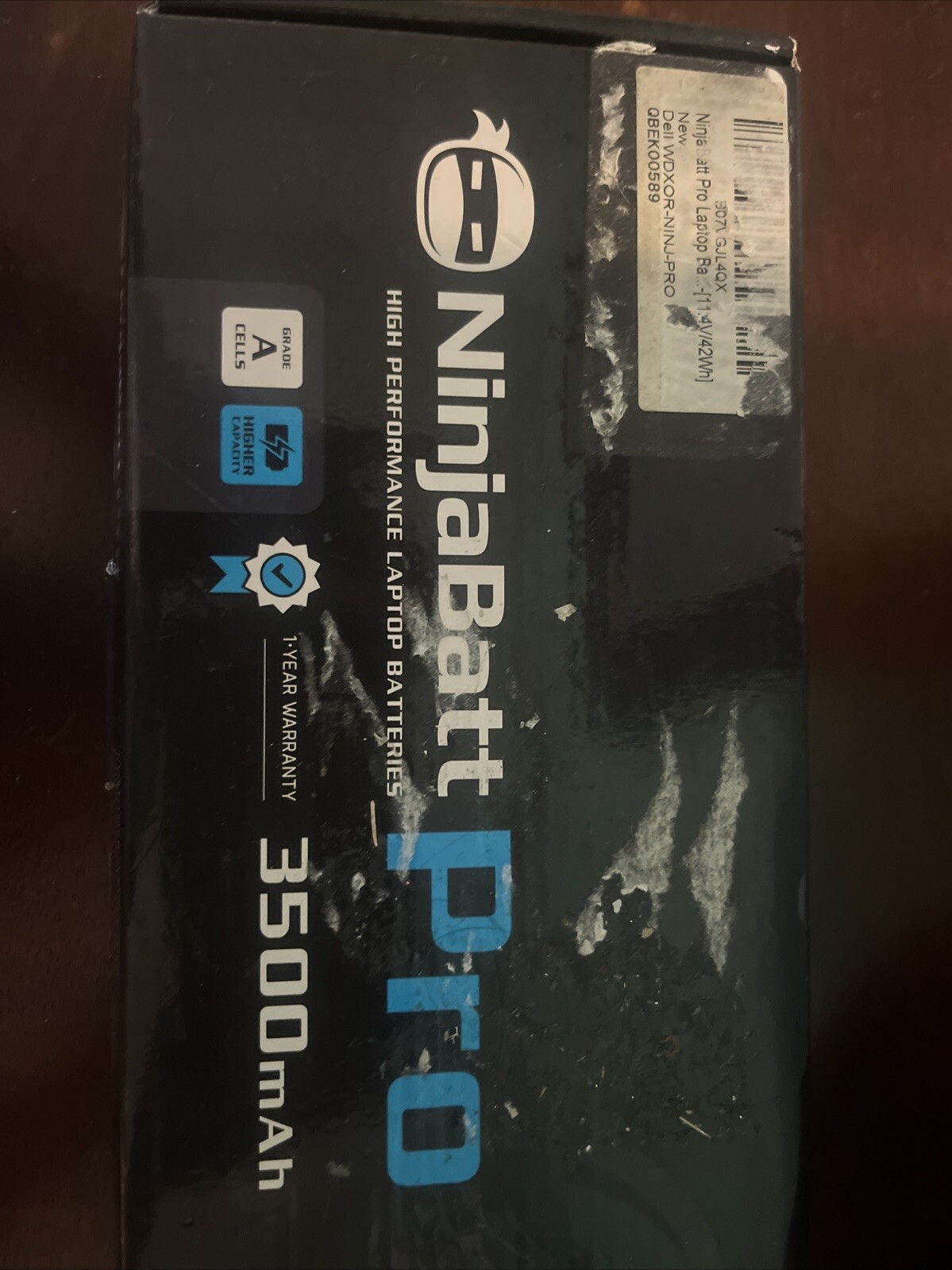 Ninja Batt Pro 3500 mah High Performance Laptop Battery