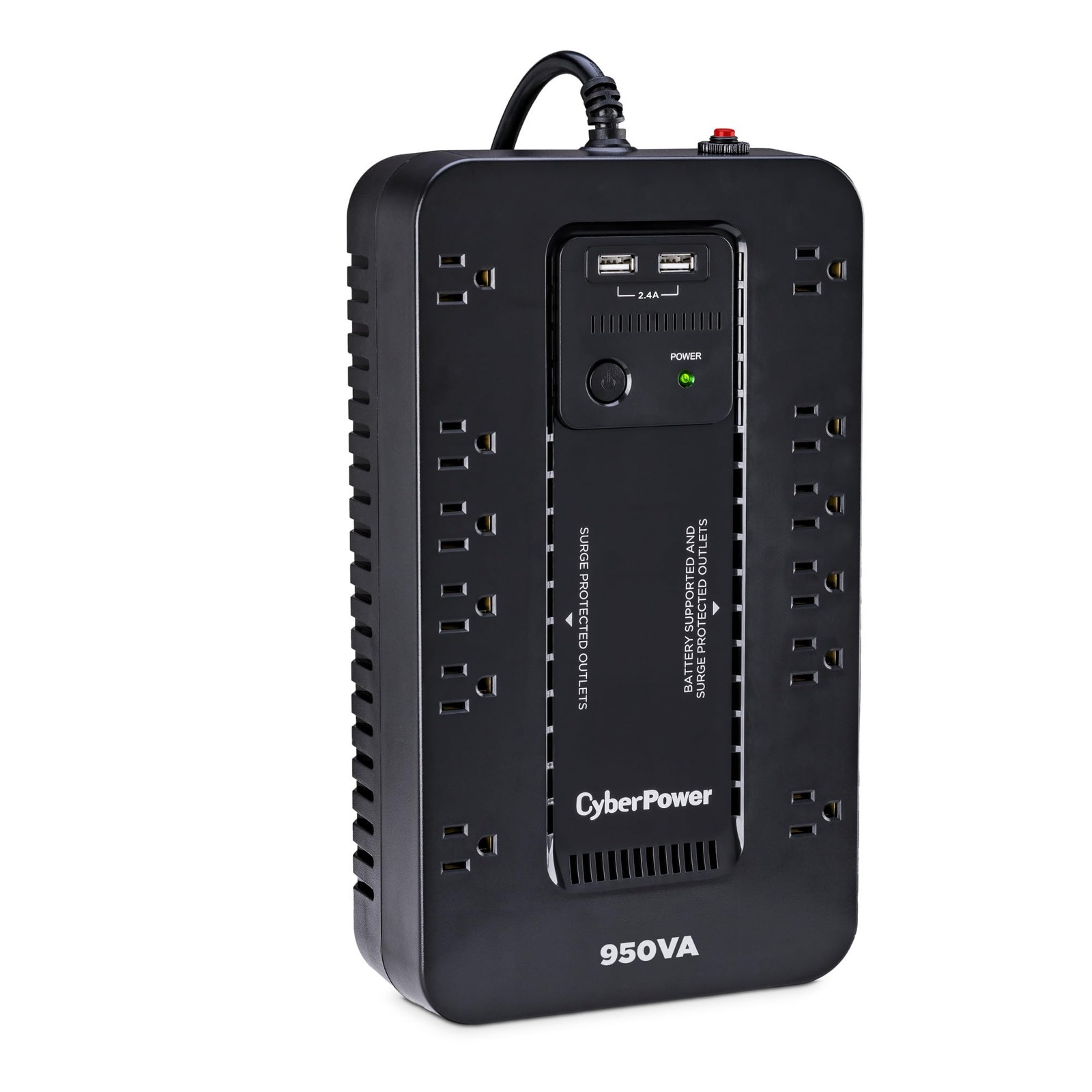CyberPower SX950U UPS Battery Backup 12 OUTLETS 950 VA 890 J