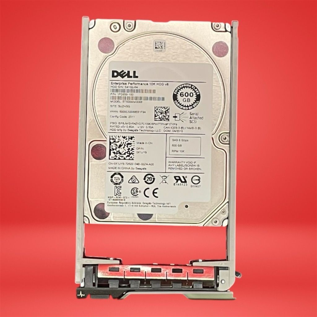 Dell 600GB 10K RPM SAS Internal Desktop Hard Drive HDD 0K1JY9