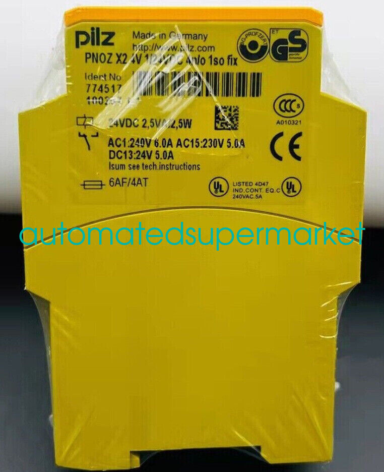 1PC NEW Pilz Safety Relay PNOZ X2.4V 1 774517 Shipping by DHL/FedEX