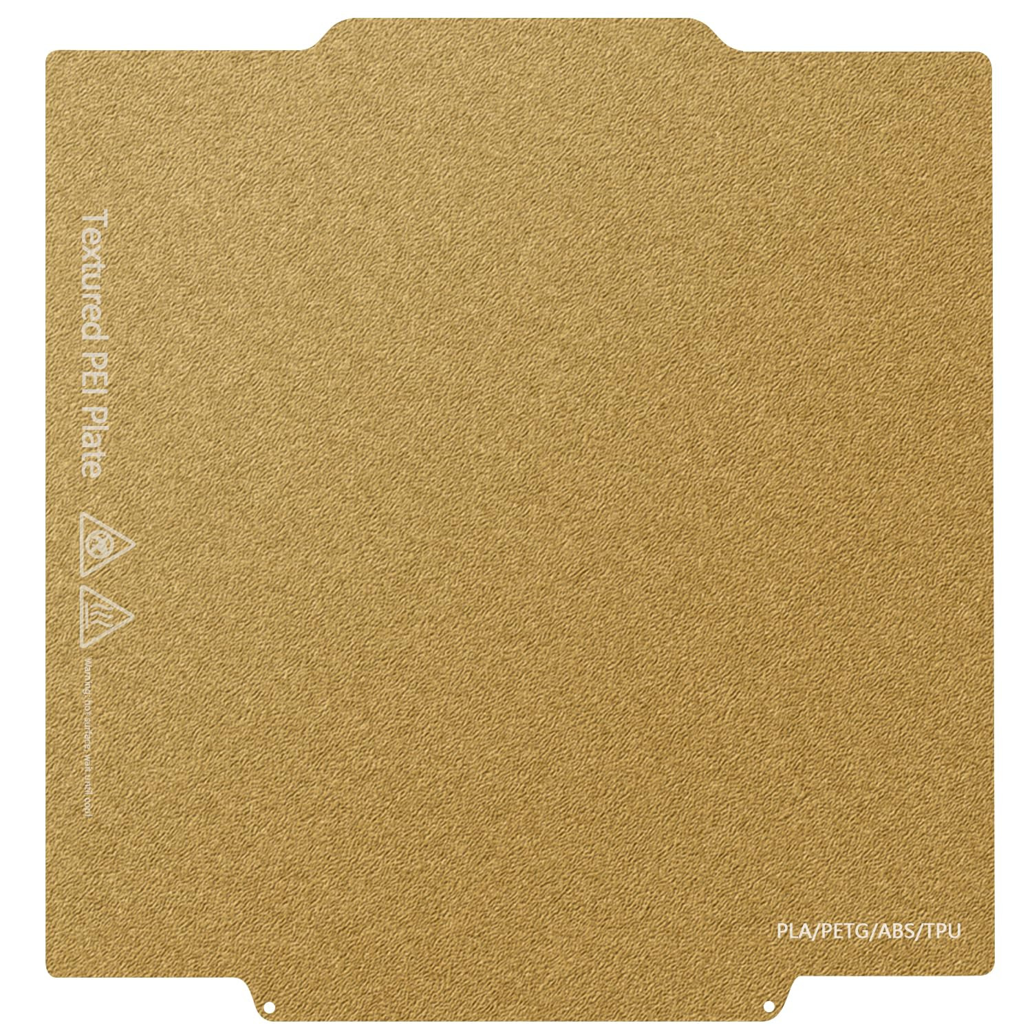 Creator 5 Double Sided Textured Build Plate for Flashforge 3D Printer Gold |