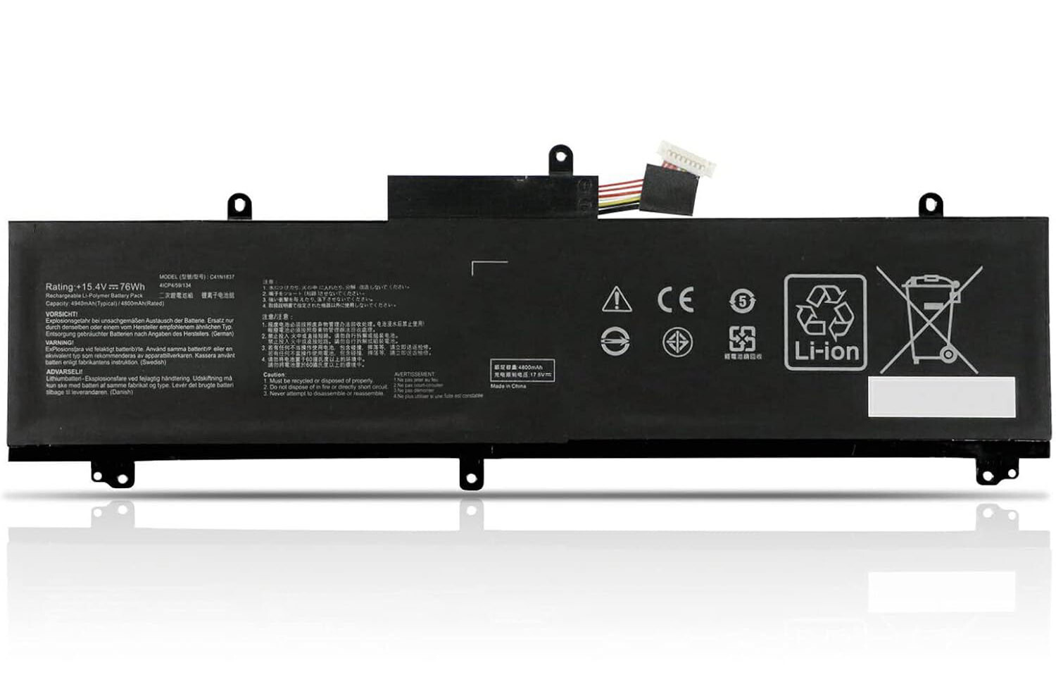 C41N1837 Battery for Asus ROG GA502D GA502DU GA502DU-BR7N6 GA502DU-PB73 -WB73