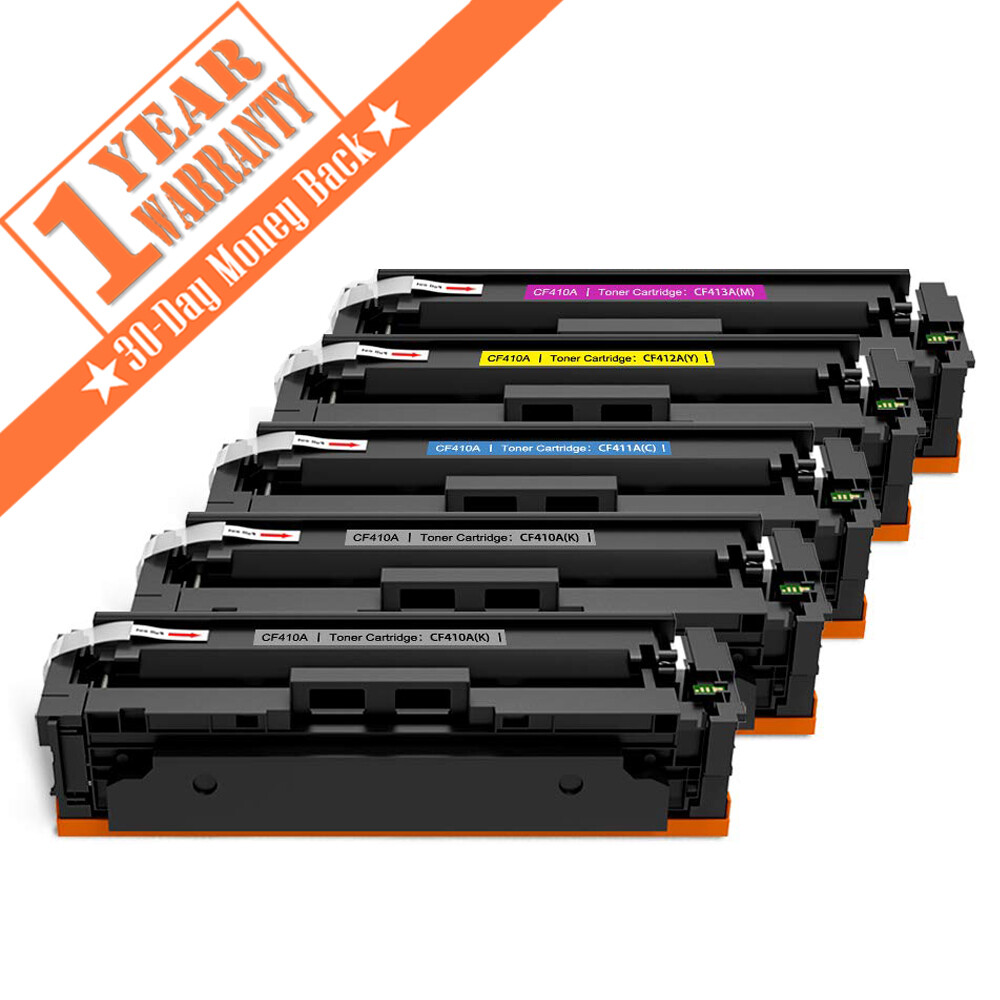 5PK CF410A 477A KMCY Color Toner Cartridge Set for HP Laser Jet M452dn M477FNW