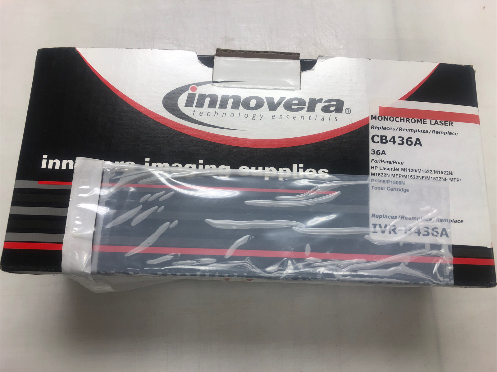 Innovera CB436A Monochrome Laser Toner cartridge for HP IVR-B436A 