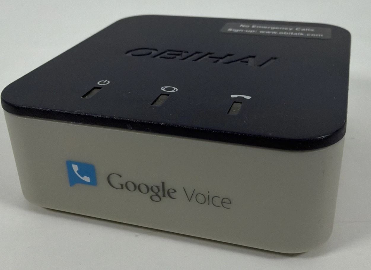 Polycom OBi200 - 1-Port VoIP Phone Adapter with Google Voice & Fax Support