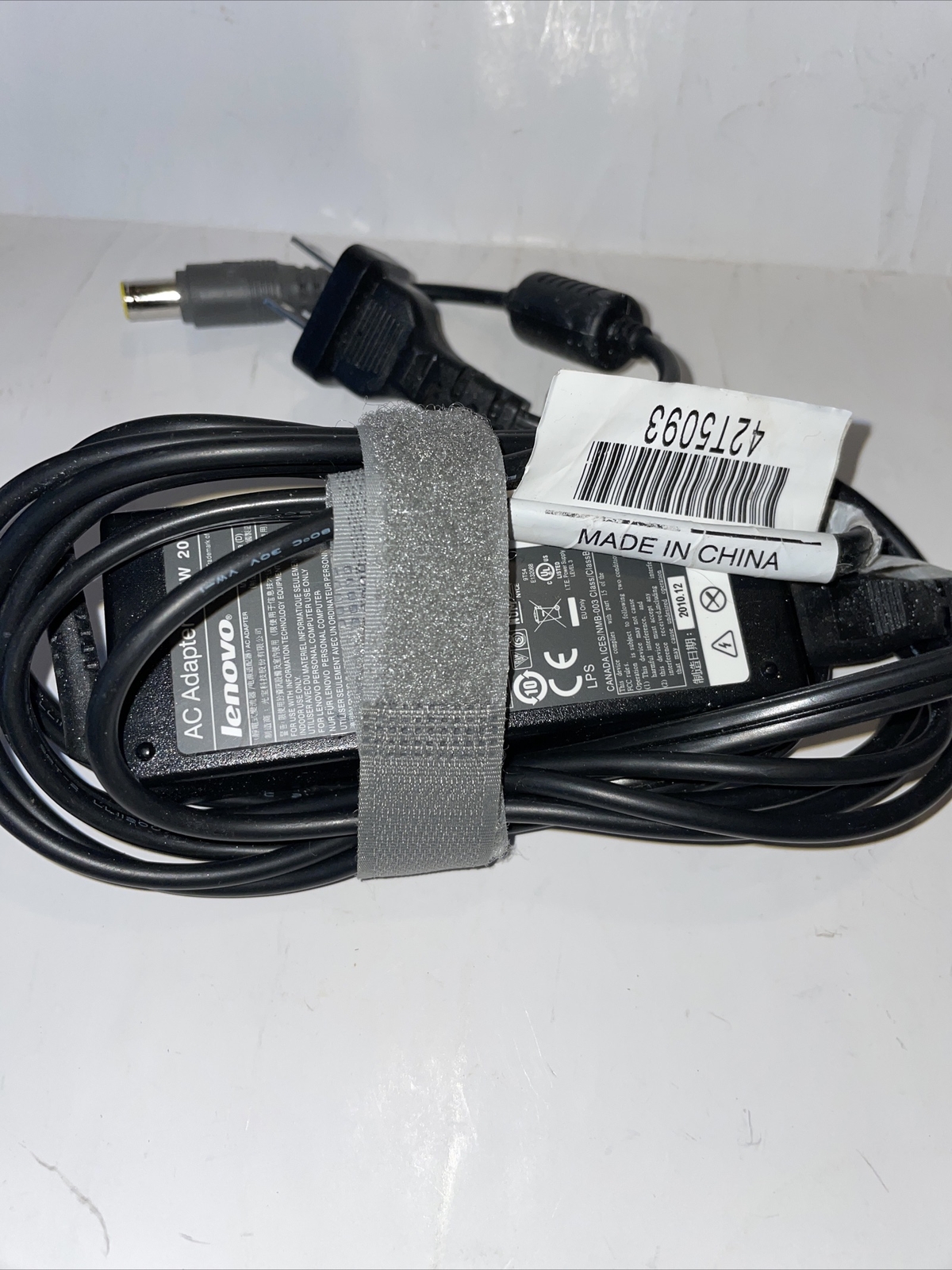 Genuine Lenovo  65W 20V 3.25A AC Adapter Laptop Charger ADLX65NDT2A 42T4422
