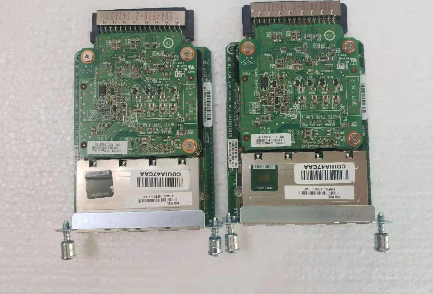 Cisco EHWIC-4ESG-P POE Power Module Card Used for 2900 3900 Series Routers