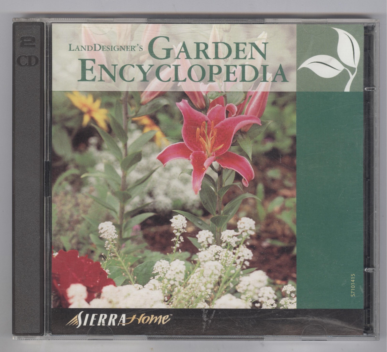 Vintage 1999 Sierra Home - Land Designer’s Garden Encyclopedia Software