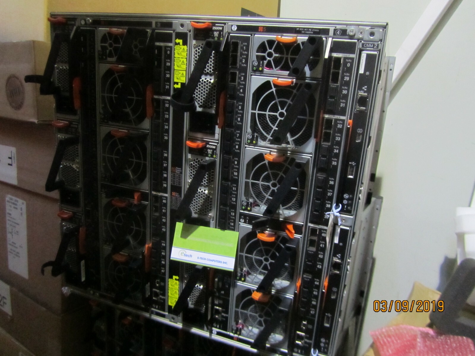 8721A1U - IBM Flex System Chassis w/ 2x 95Y3323 - EN4093R 10Gb + 2 x 90Y9359 FC 