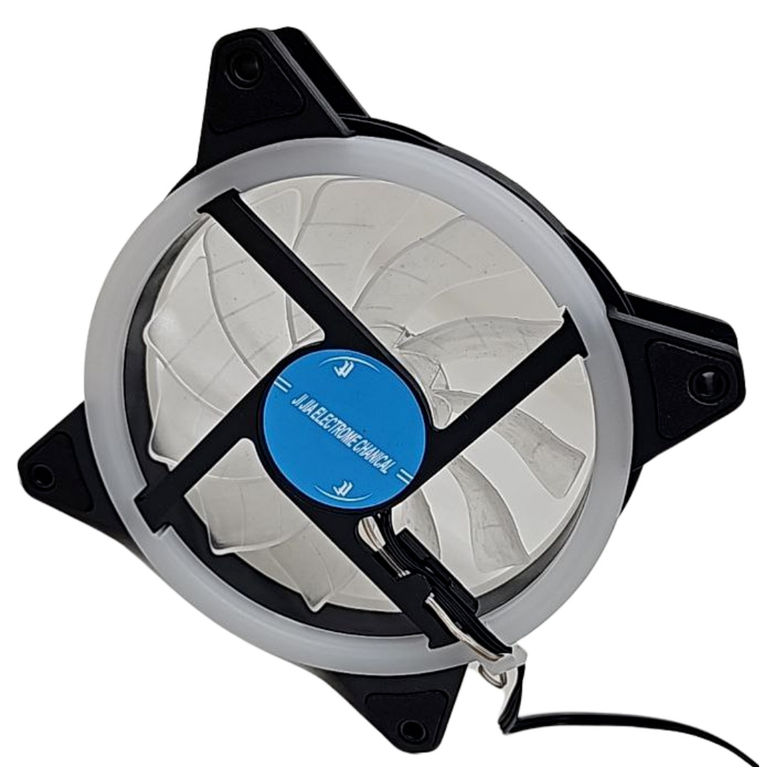 JI JIA RF-120 Electromechanical Computer Case Fan Hydraulic RGB LED Lighting