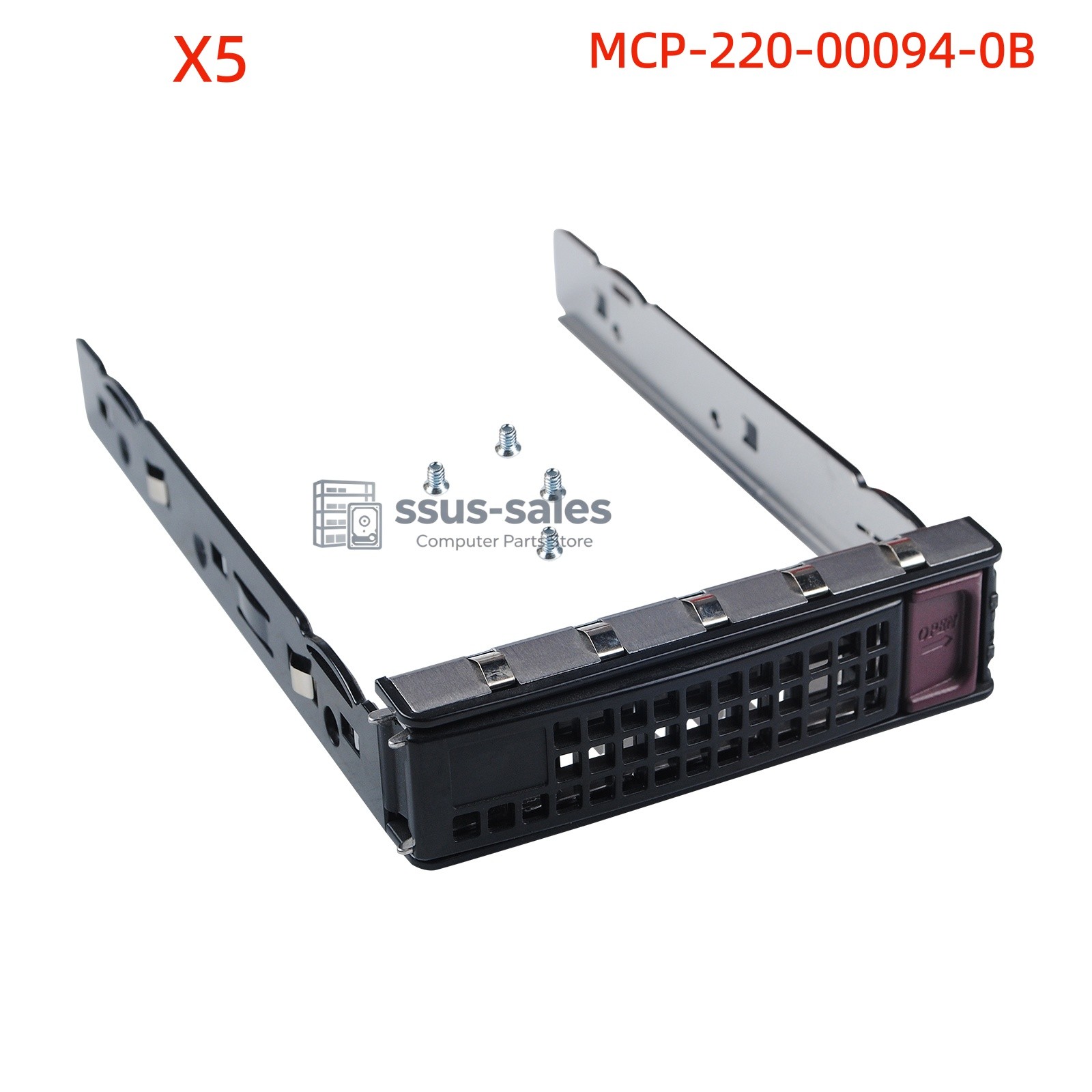 X5 3.5" Drive Tray MCP-220-00094-0B For Supermicro Gen 6.5 Server CSE747 CSE938