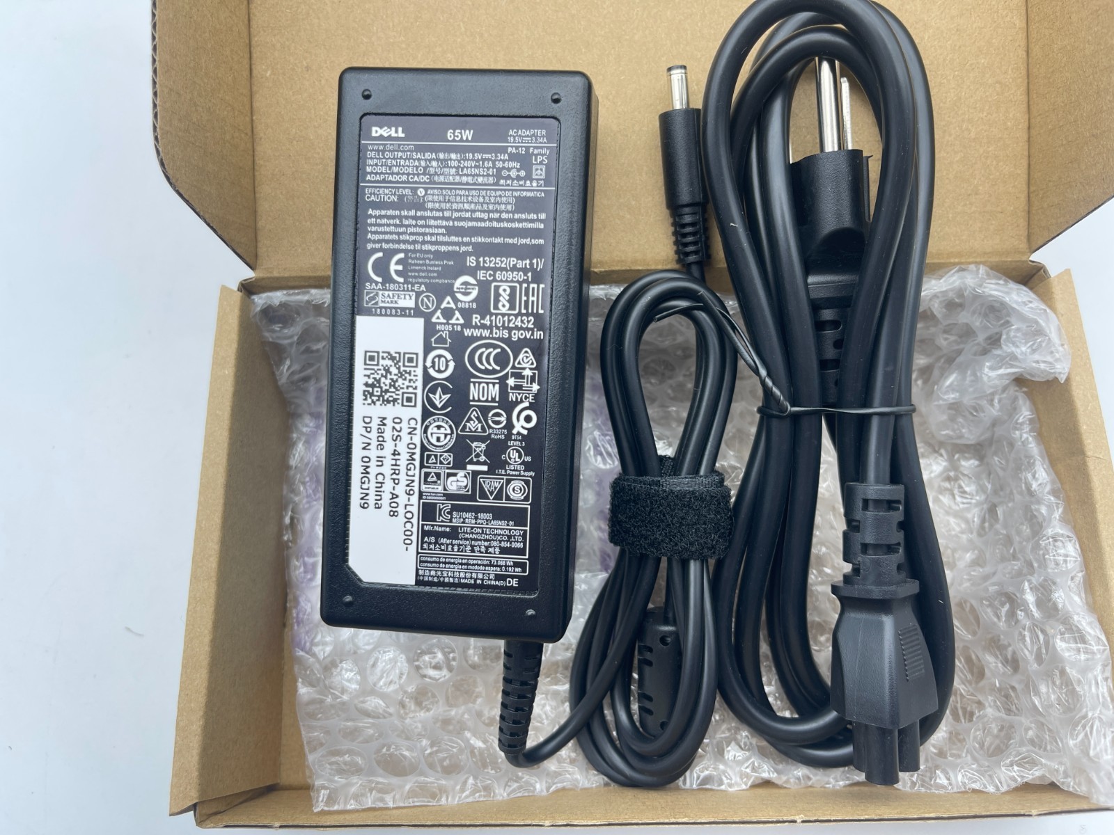 Genuine 65W Charger For Dell Inspiron 3000 5000 7000 Series 4.5mm*3.0mm NEW