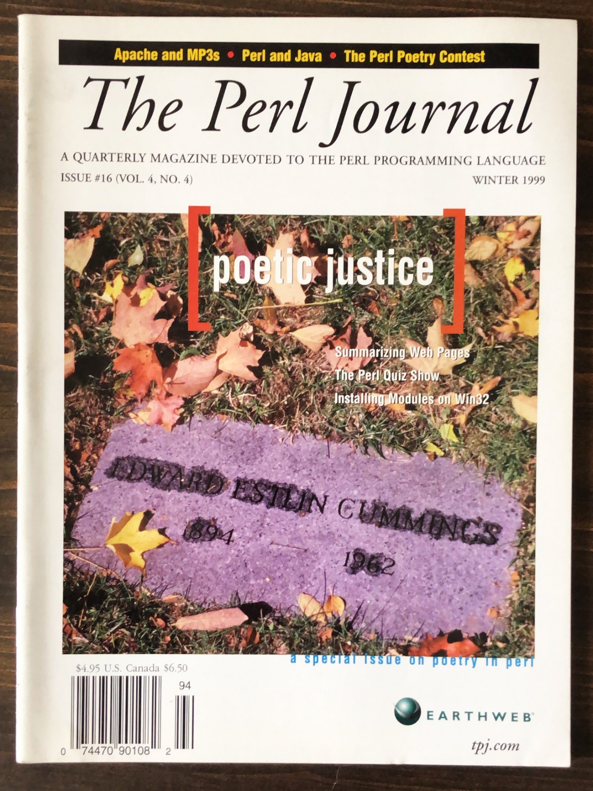 The Perl Journal Magazine - Winter 1999 Issue #16