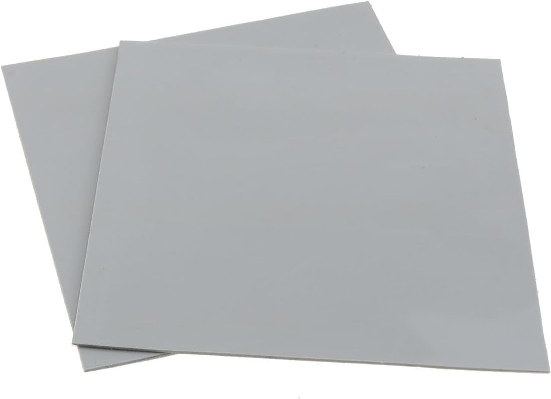 2PCS Heat Sink Thermal Conductive Silicone Pad Insulated Thermal Conductive Shee