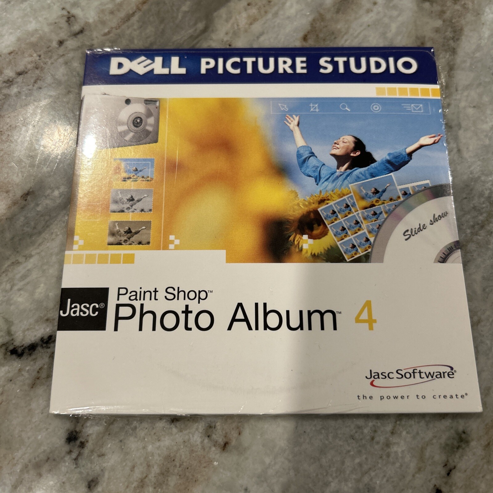 Jasc Paint Shop Photo Album 4 Dell Picture Studio Software Disc