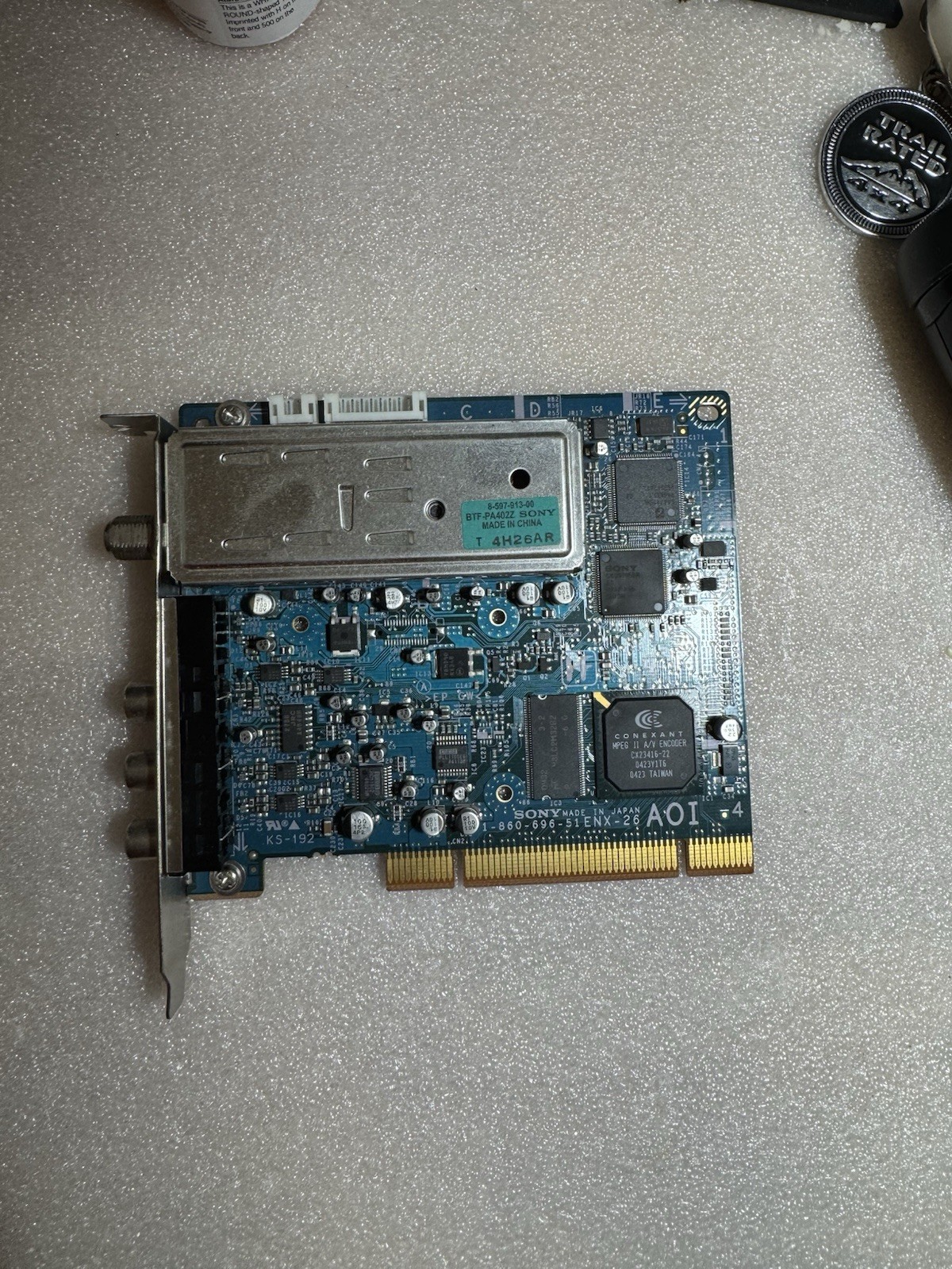 Sony BTF-PA402Z 4M04BV TV TUNER CAPTURE PCI CARD