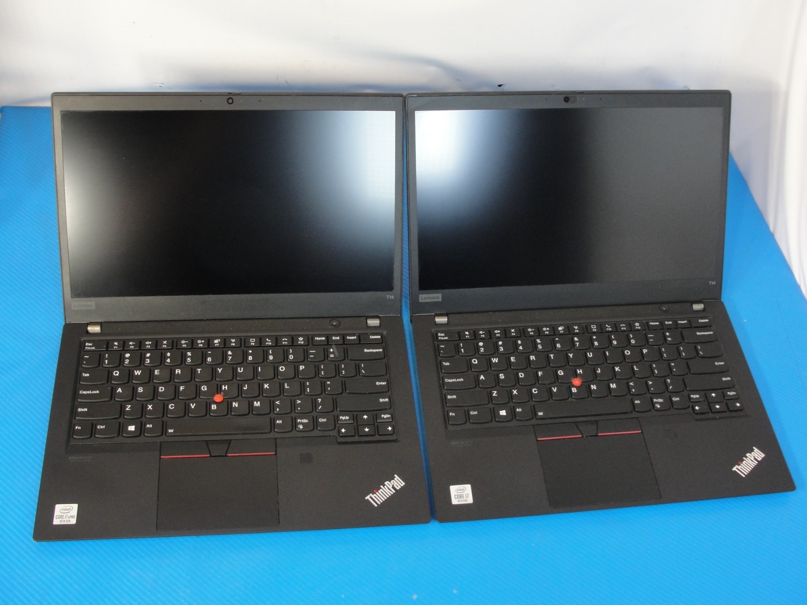 LOT of 2x Lenovo ThinkPad T14 Gen 1 14" FHD i7-10510U 1.8GHz 16GB 512GB SSD W11P