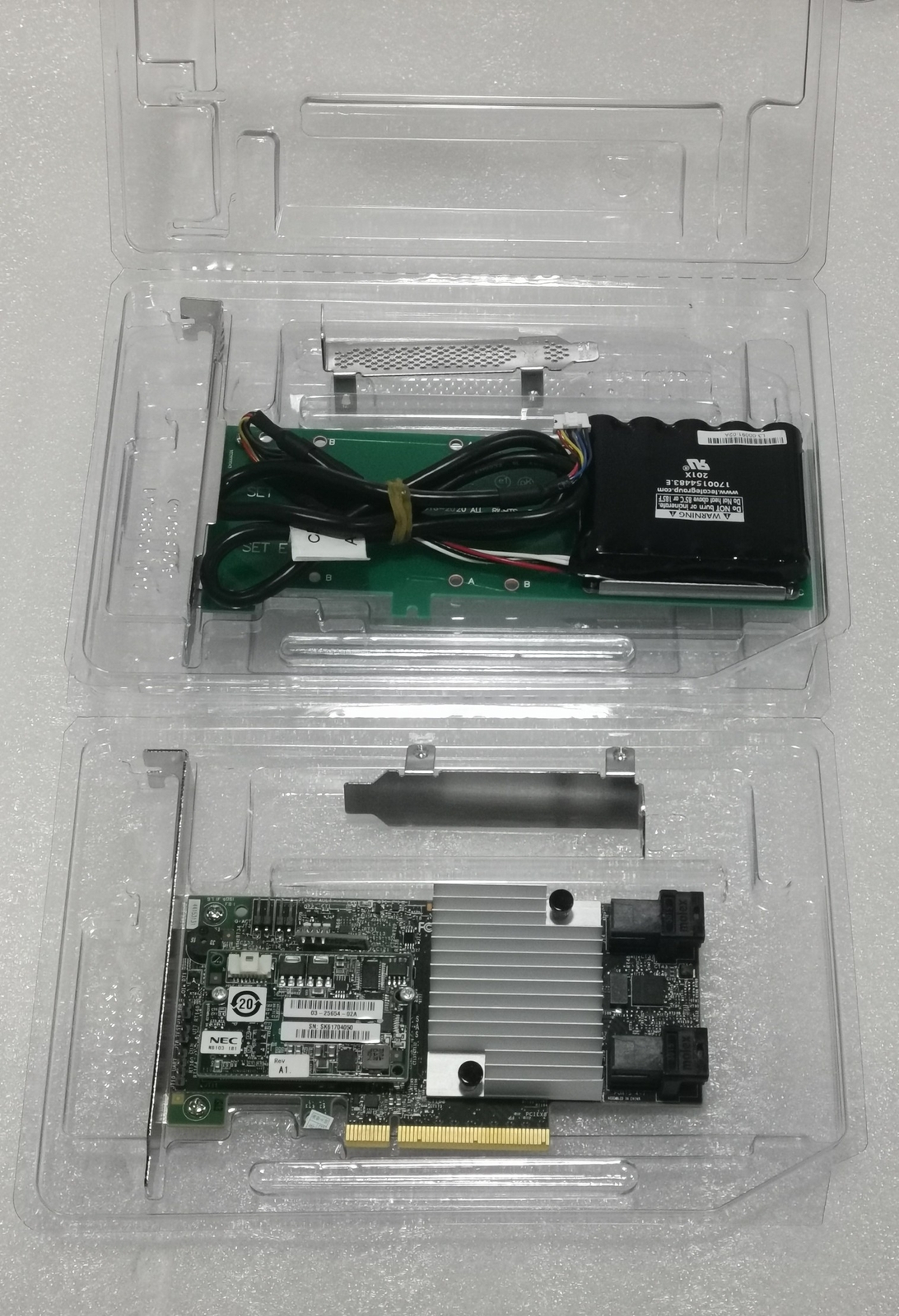 LSI S3108 9362-8i 1GB 12Gb/s RAID Controller + LSI00418 KEY RAID5 6