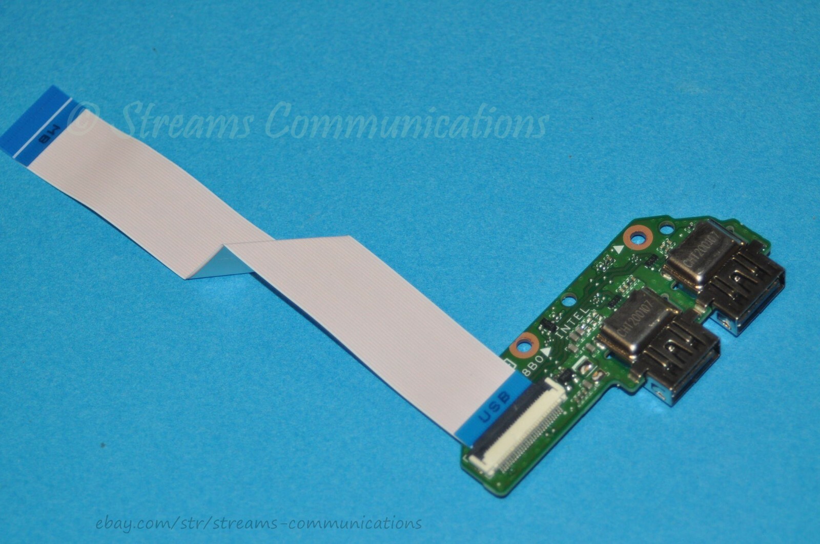HP 15-dy1044nr 15-dy1001ds 15-dy1002ds Laptop USB Port Board w/ Power Button