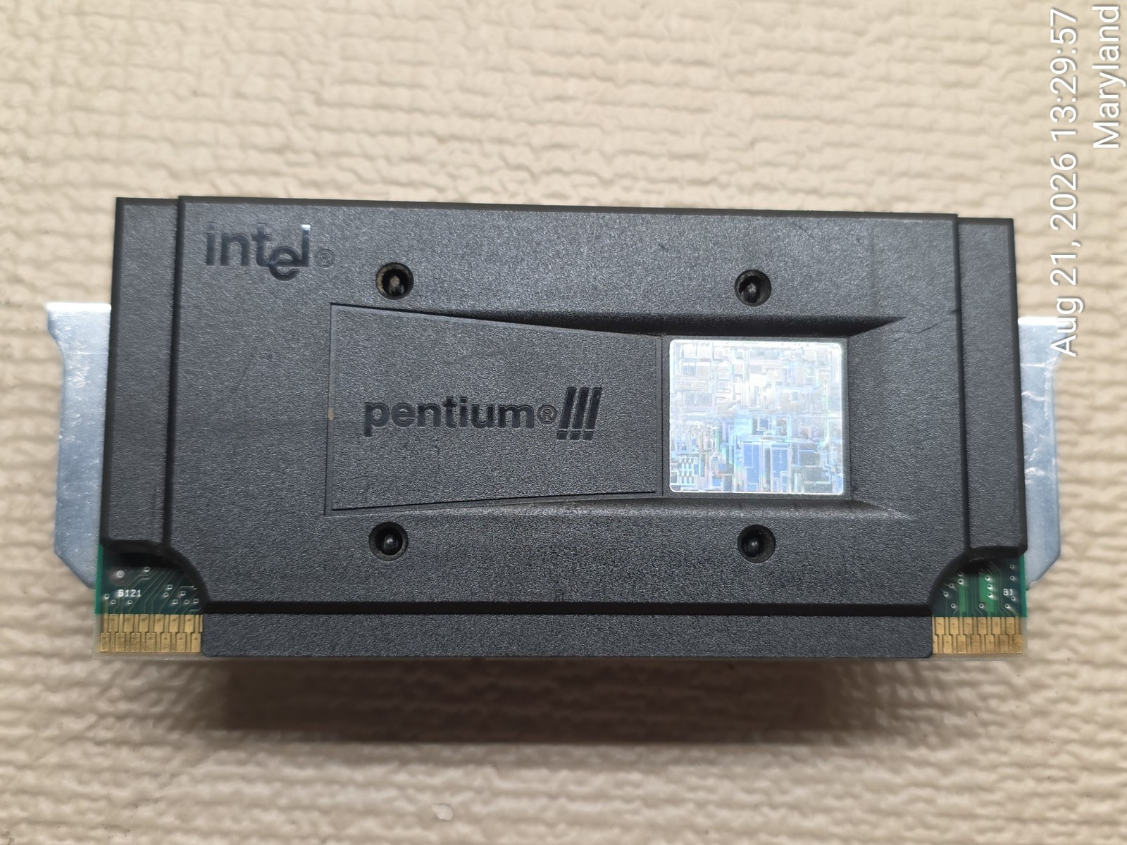 Intel Pentium III 600E 600MHz Processor w/ Fan and Heatsink SL3H6 Slot 1 CPU