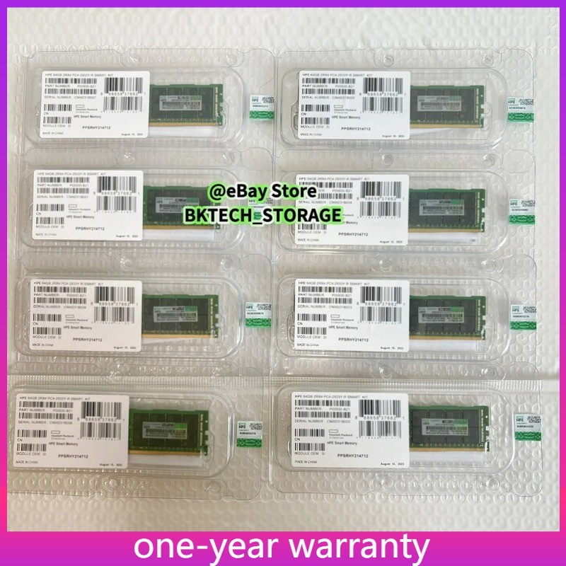 P00922-B21 P03050-091 HPE 16GB 2RX8 DDR4 PC4-2933Y G10 Server ECC RAM Memory New