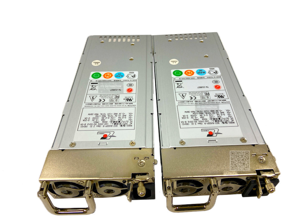 R2Z-6400P-R I EMACS Tipping Point 400W Redundant PowerSupply PWRSP-0024
