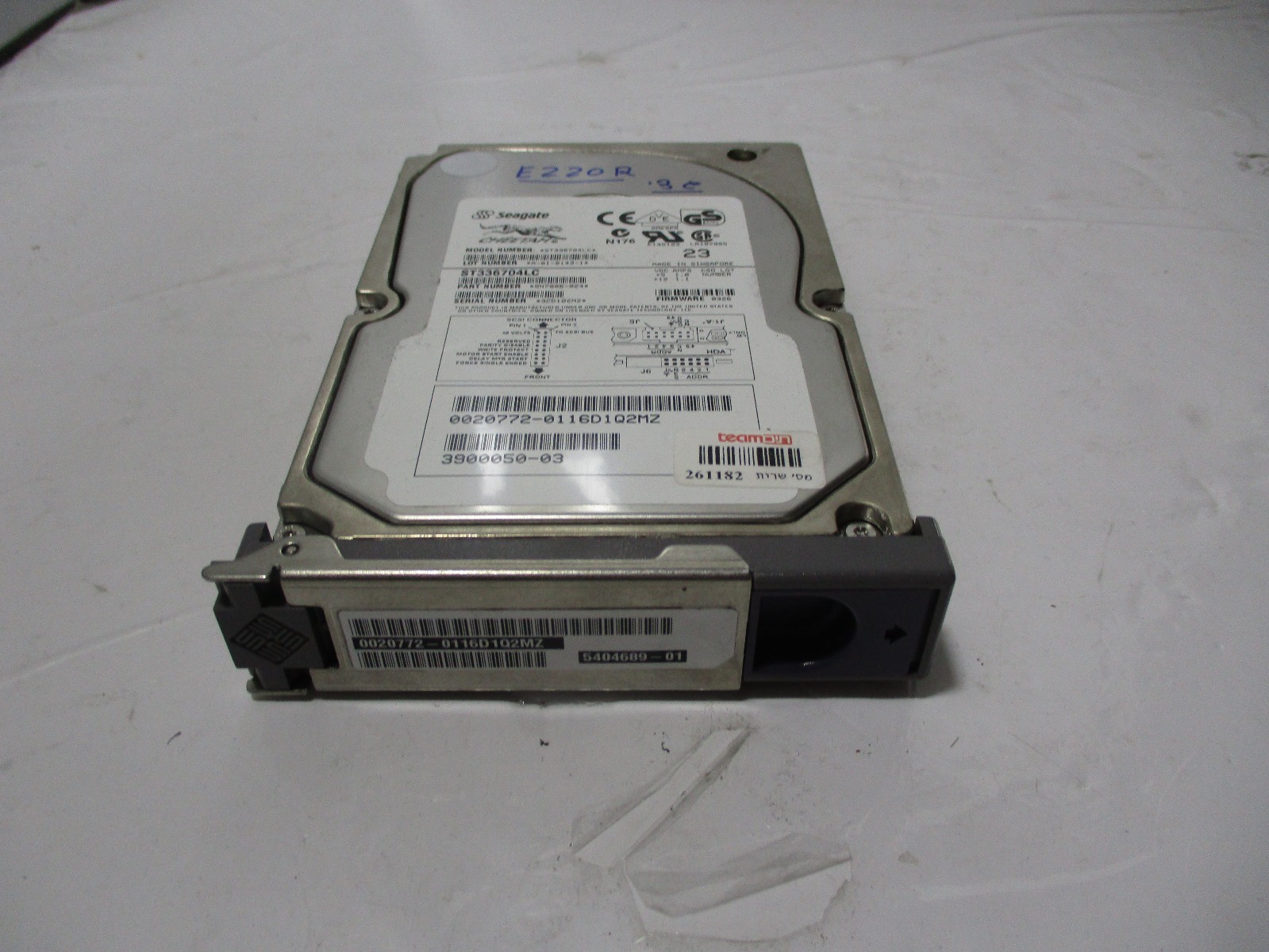 Sun Seagate ST336704LC 9N7006-024 3900050-03 540-4689-01 36GB SCSI Hard Drive 