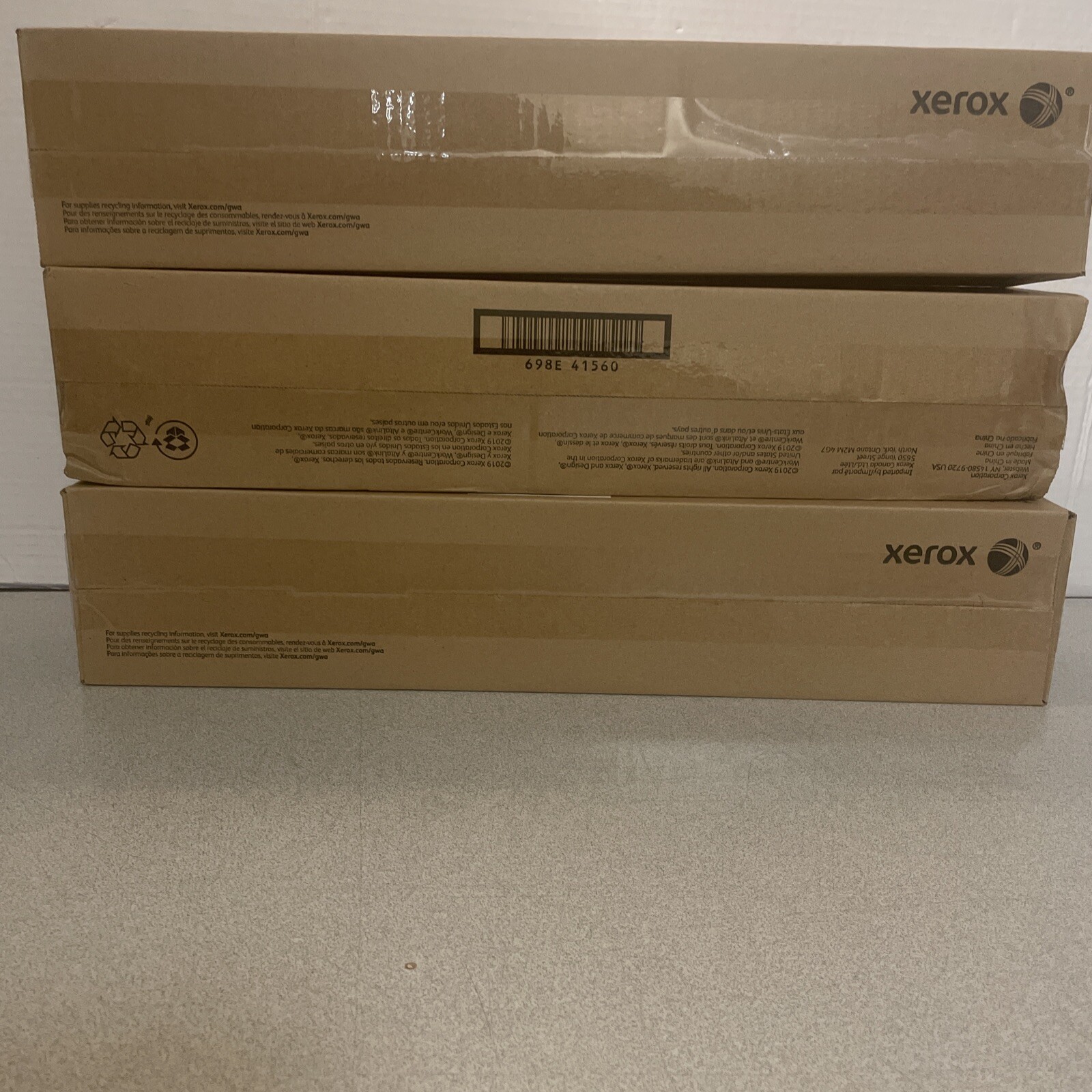 LOT of 3 NEW SEALED GENUINE Xerox 001R00613 Transfer Belt Cleaners