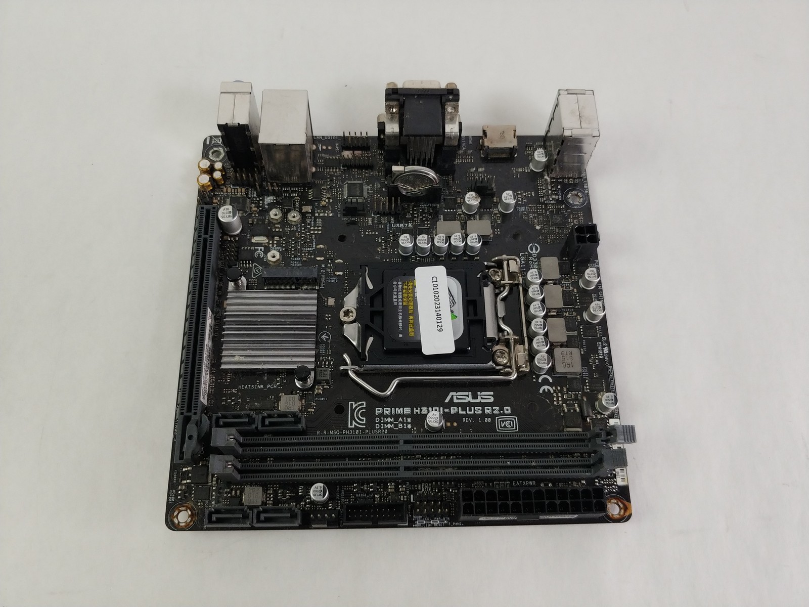 Lot of 5 Asus PRIME H310I-PLUS R2.0 Intel LGA 1151 DDR4 Desktop Motherboard