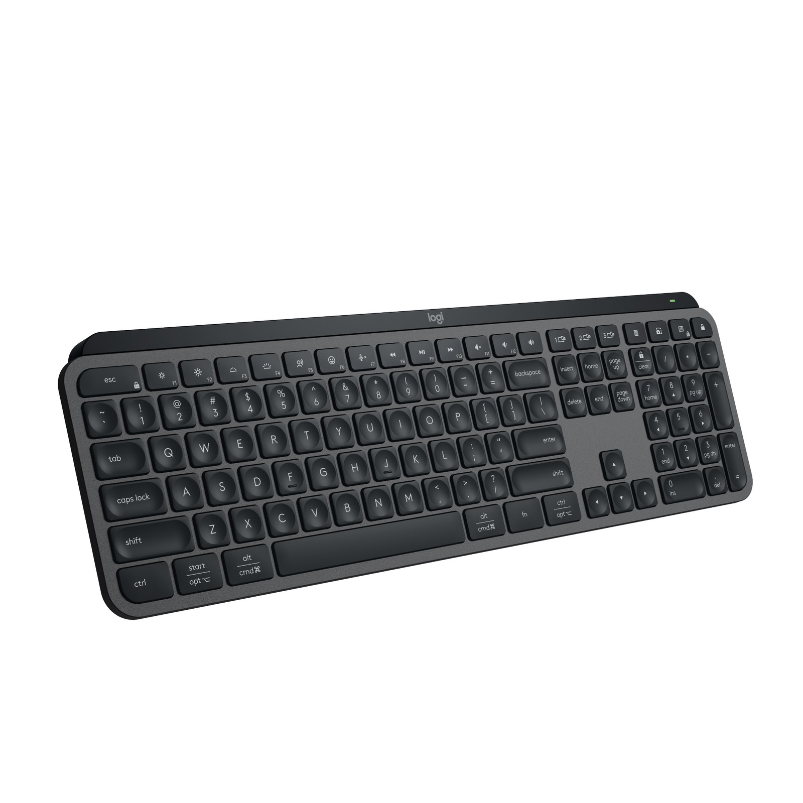 Logitech MX Keys S Wireless Illuminated Keyboard - Black