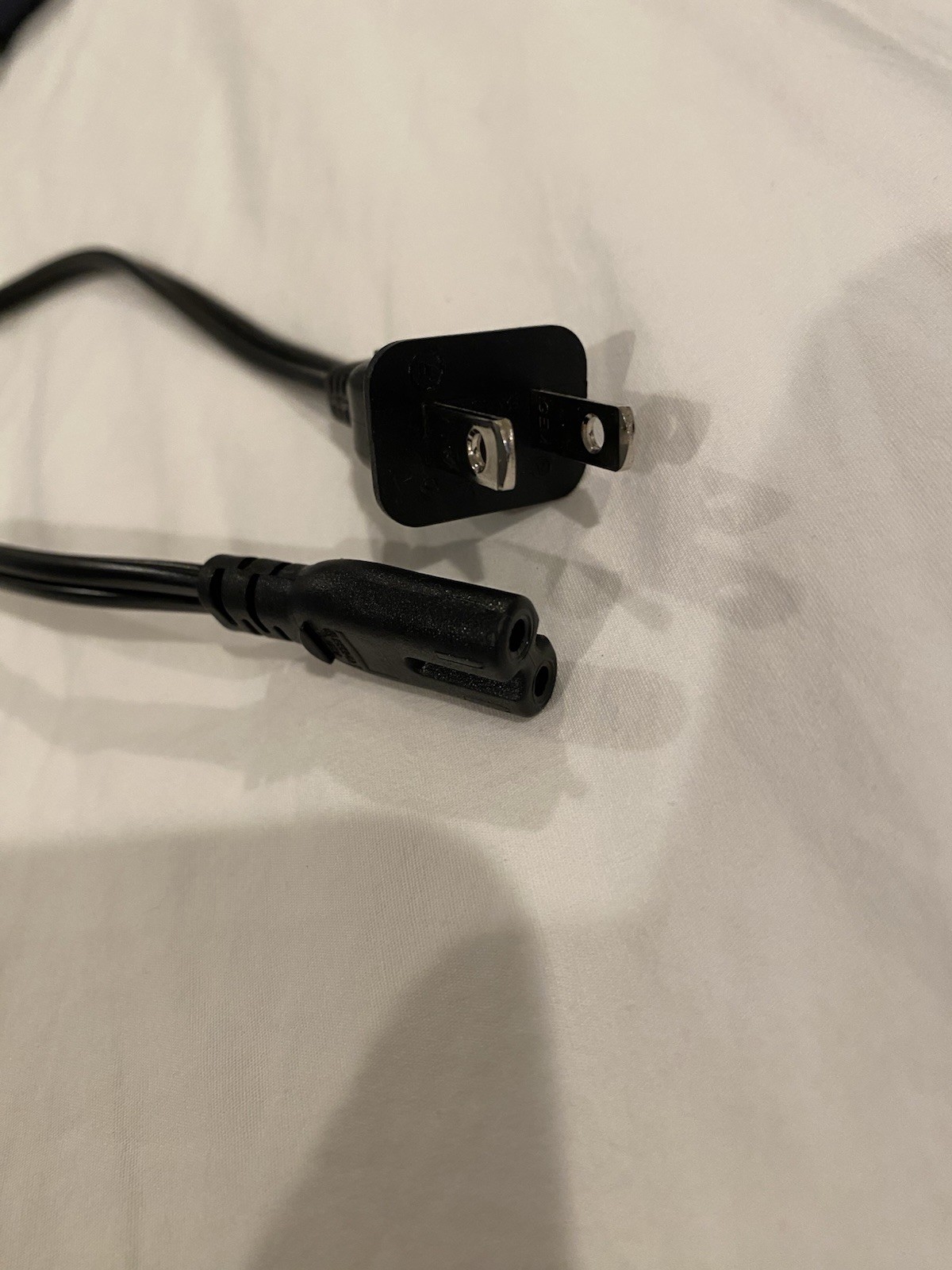 Xbox One S Power Cord 6FT AC Cable IEC C7 Figure 8 2-Prong Black