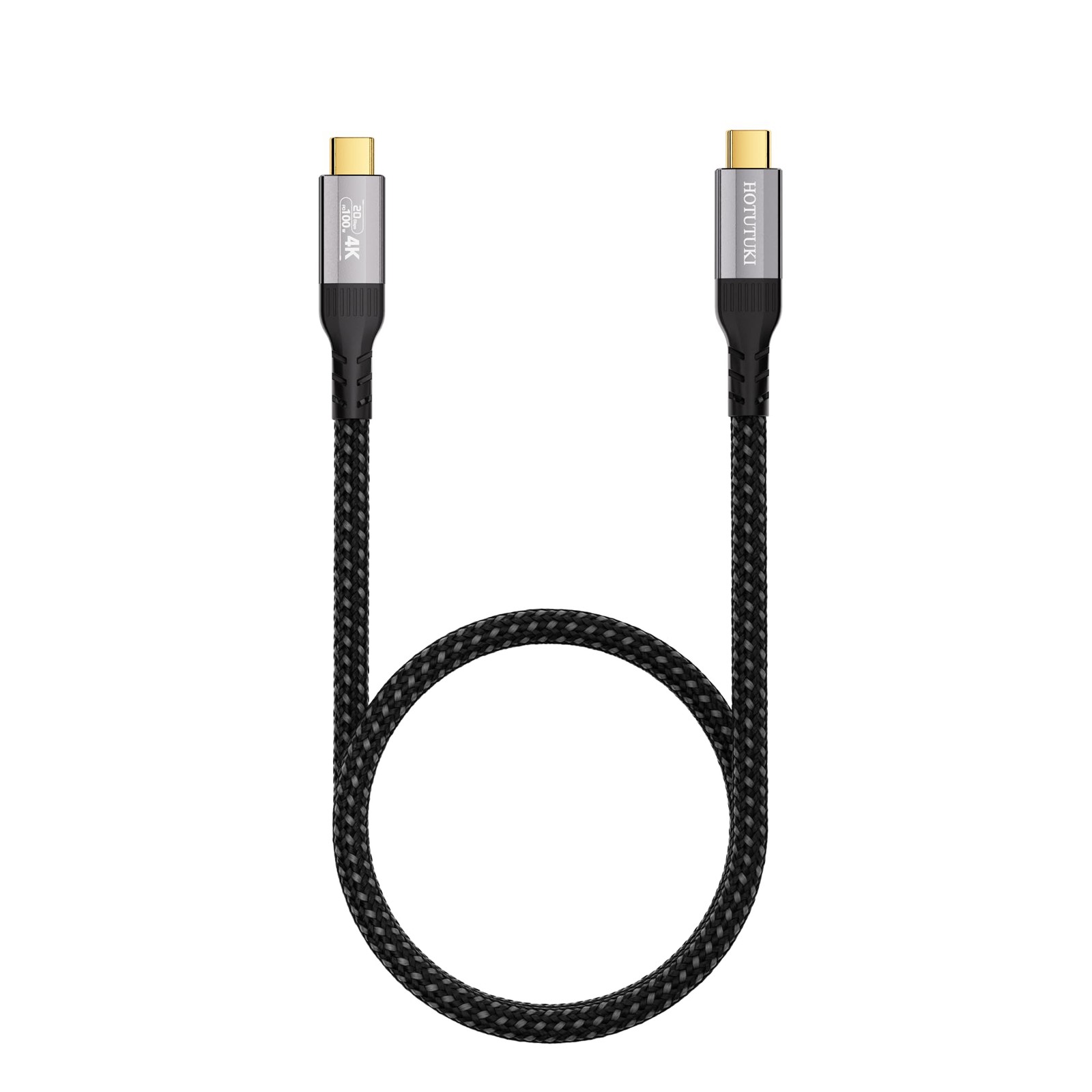 HOTUTUKI Short 2FT usbc to Cable Compatible with Thunderbolt 4/3,