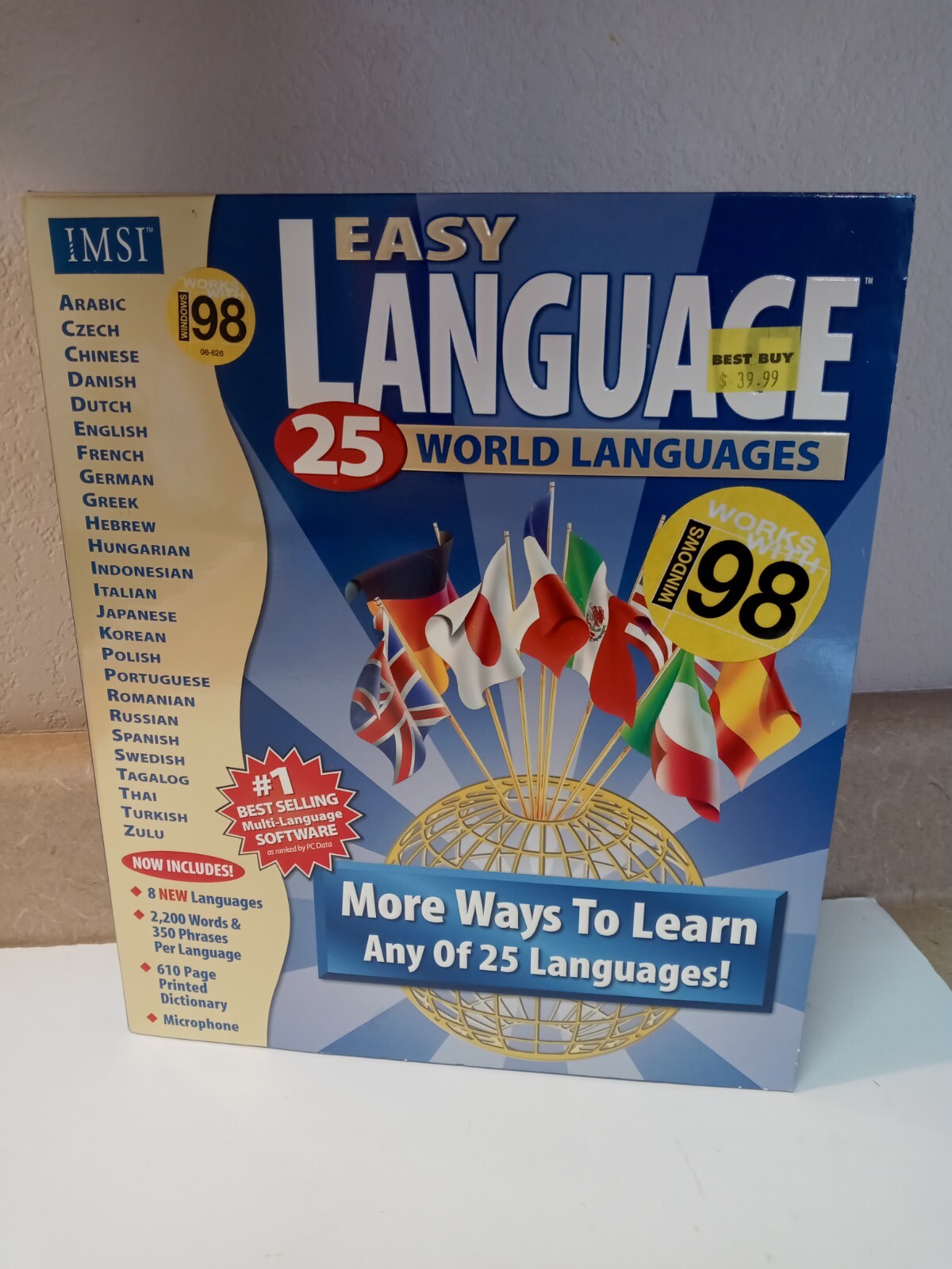 IMSI "Easy Language" 25 Multi-Language CD ROM Software ~NEW~-