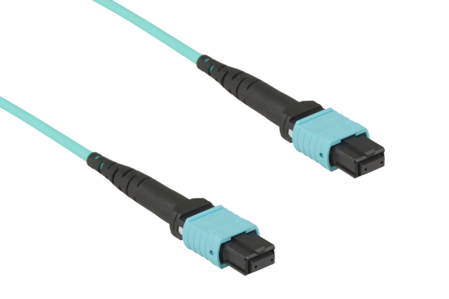 MTP® Cable 12-Strand Corning ClearCurve®, OM3, Type B, Female Key Up to Female