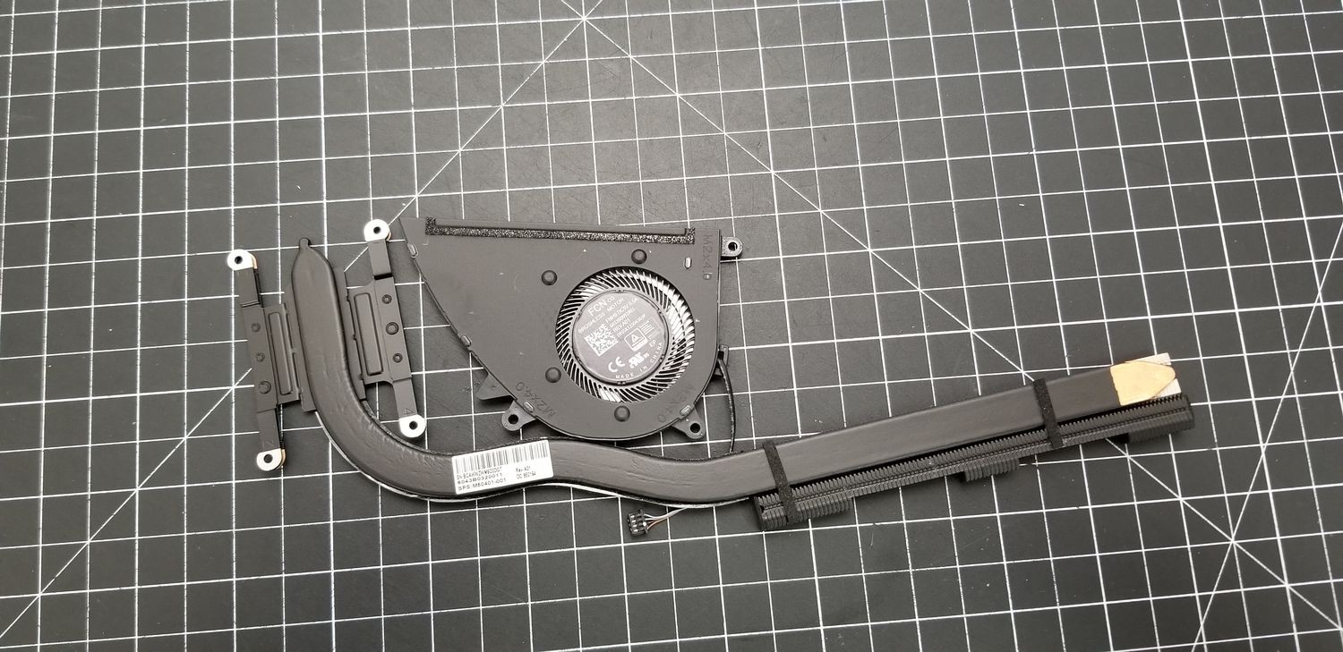 HP 17-cp Series CPU Cooling Fan w/ Heatsink M50401-001 6043B0320011 6033B0092801