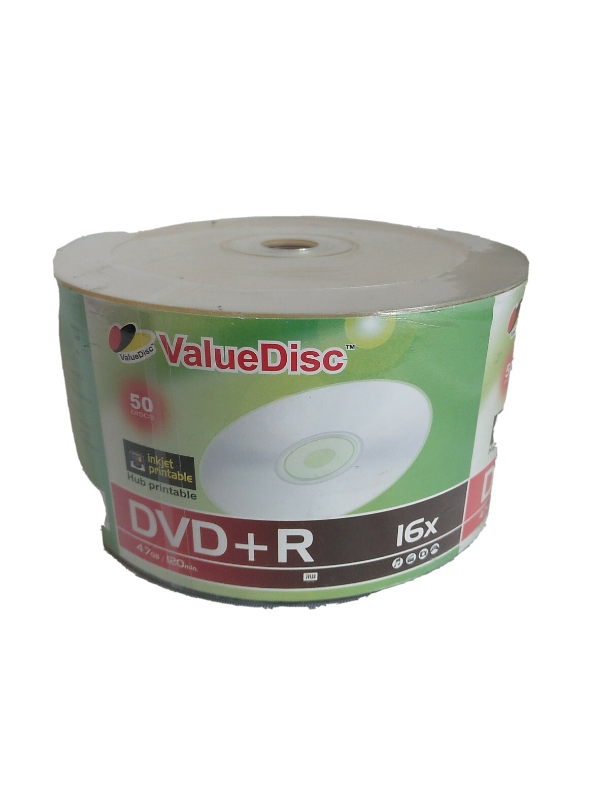 New Factory Sealed DVD-R Media  16x  4.7 GB 120 Min.  50 Count Pack 