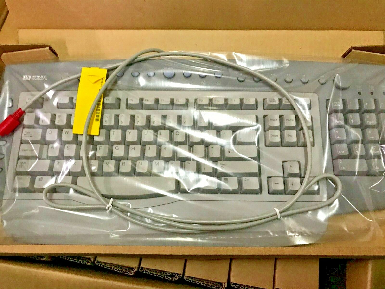 RARE BRAND NEW HP CLICKY 5184-9648 126 KEYS MULTIMEDIA INTERNET PS2 KEYBOARD DSW