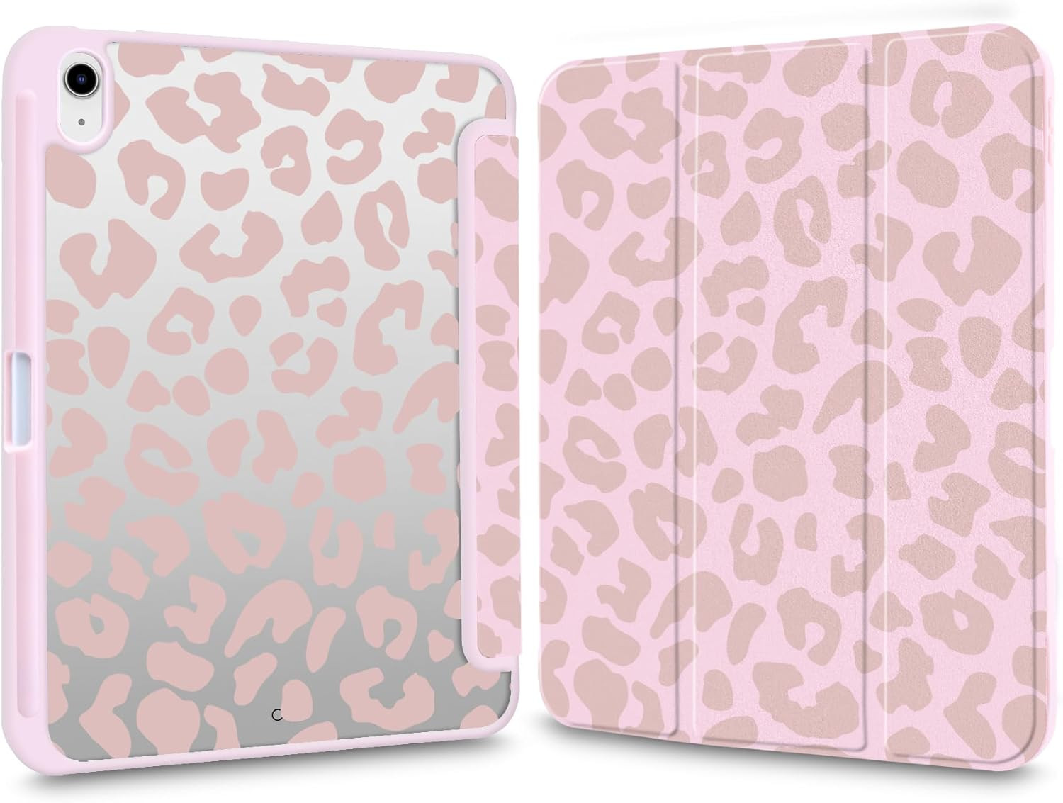 Cute Case for Ipad (A16) 11Th Gen 2025 11"/10Th Gen 2022 10.9" Dusty Pink Leopar